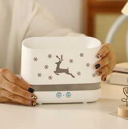 Image of Elk Flame Humidifier Diffuser Mute Household Atmosphere Lamp