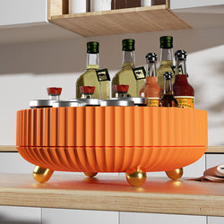 Image of Plastic Cosmetics Rotating Storage Box