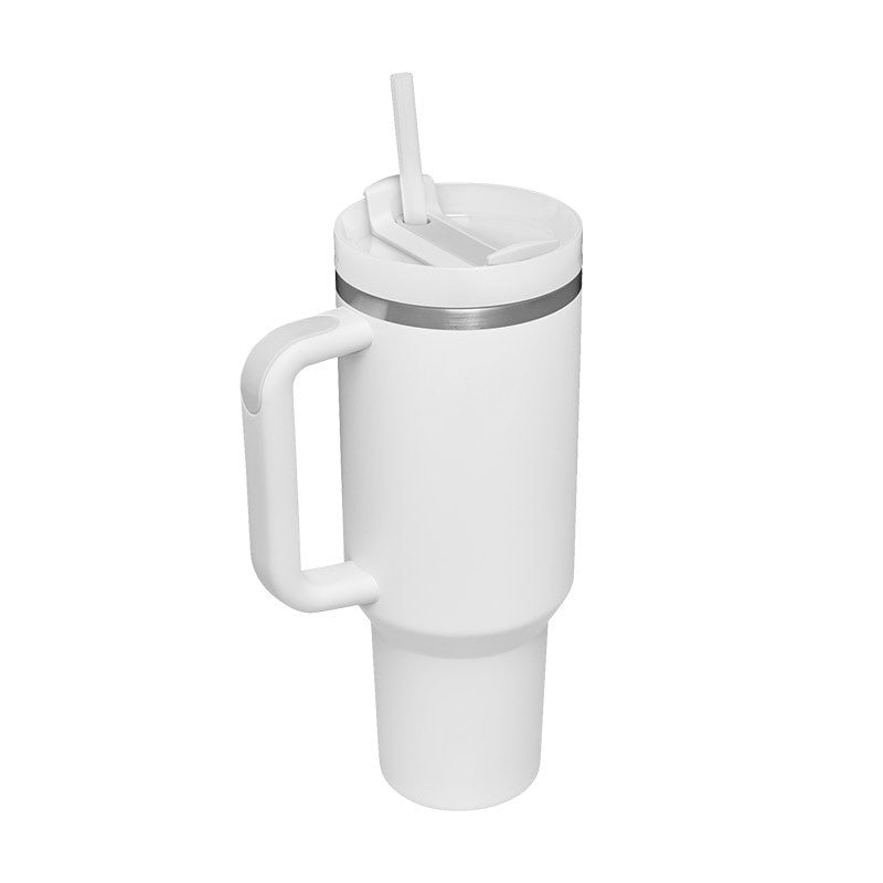  Handle Straw Insulated Stainless Steel