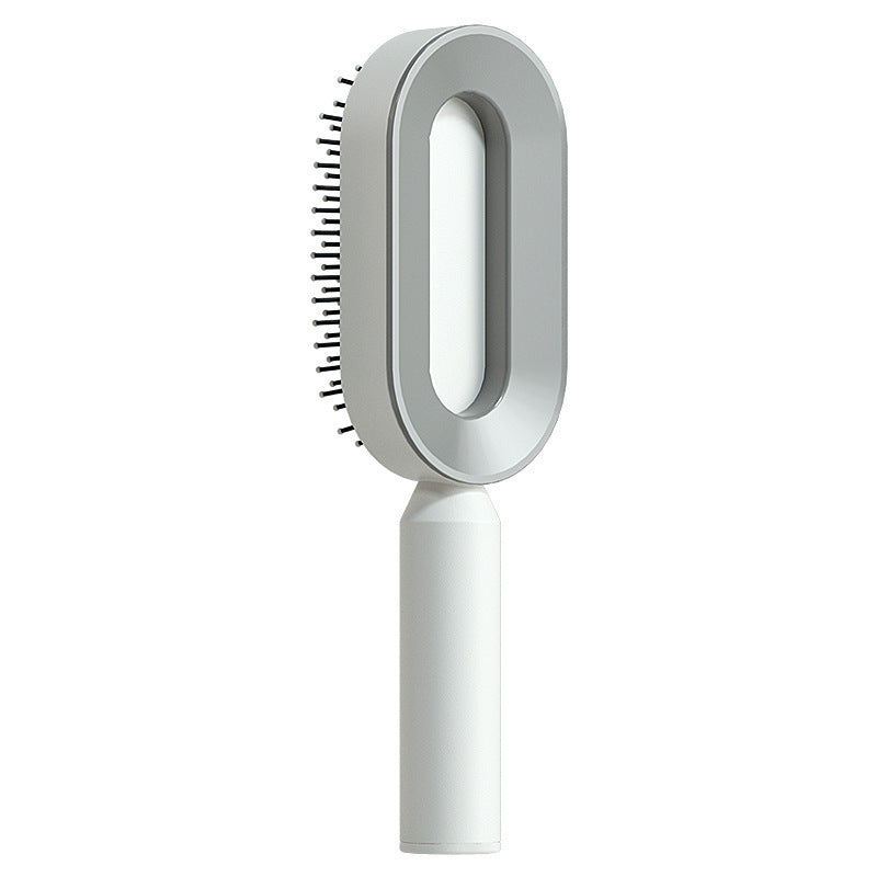 Image of Self Cleaning Hair Brush For Women Onekey Cleaning Hair Loss