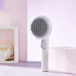 Image of New Pet Cat Brush Hot Sellin Hand-held Steel Wire Self