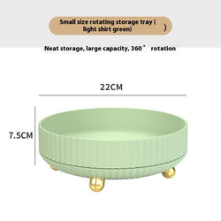 Image of Plastic Cosmetics Rotating Storage Box