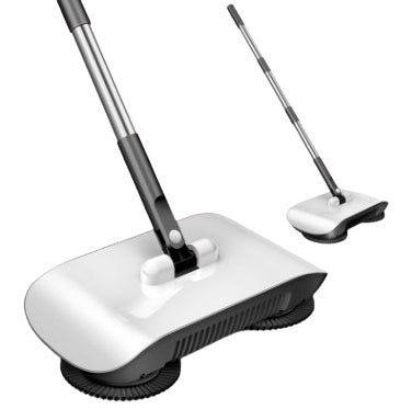 Hand Push Sweeper Household Broom Dustpan Mop Floor All-in-on