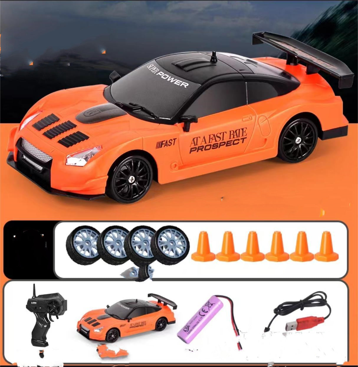 2.4G Drift Rc Car 4WD RC Drift Car Toy Remote Control 