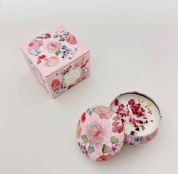 Image of Dried Flower Fragrance Candle Flower Fragrance Incense Candle