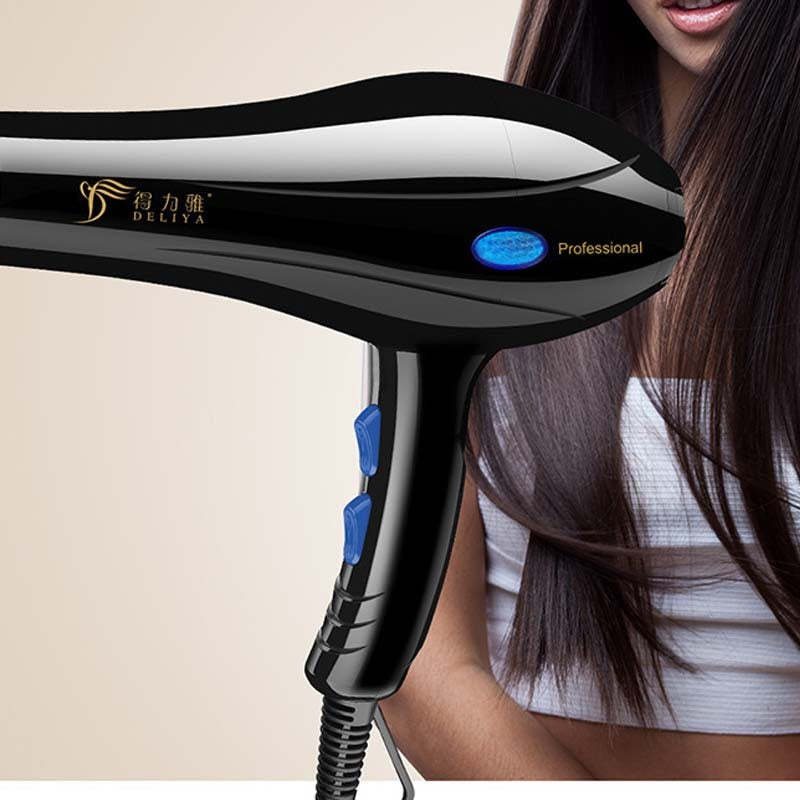 Image of Home Hairdressing High-Power Blue Light Negative Ion Hair Dryer