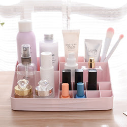 Image of Desktop Cosmetics Skin Care Products Vanity Box