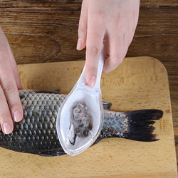 Image of Fish Skin Brush Scraping Fish Scale Brush Grater Quick Disse