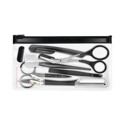 Image of Beauty Tools Black Eyebrow Trimming Set