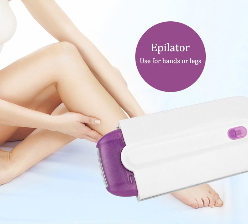 Image of Induction Type Lady Hair Removal Device Epilator Laser Hair Removal Shaver