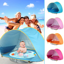 Image of Baby Beach Tent Kids Outdoor Camping Easy Fold Up Water