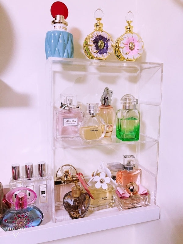 Acrylic storage boxs cosmetics
