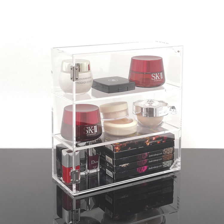 Acrylic storage boxs cosmetics