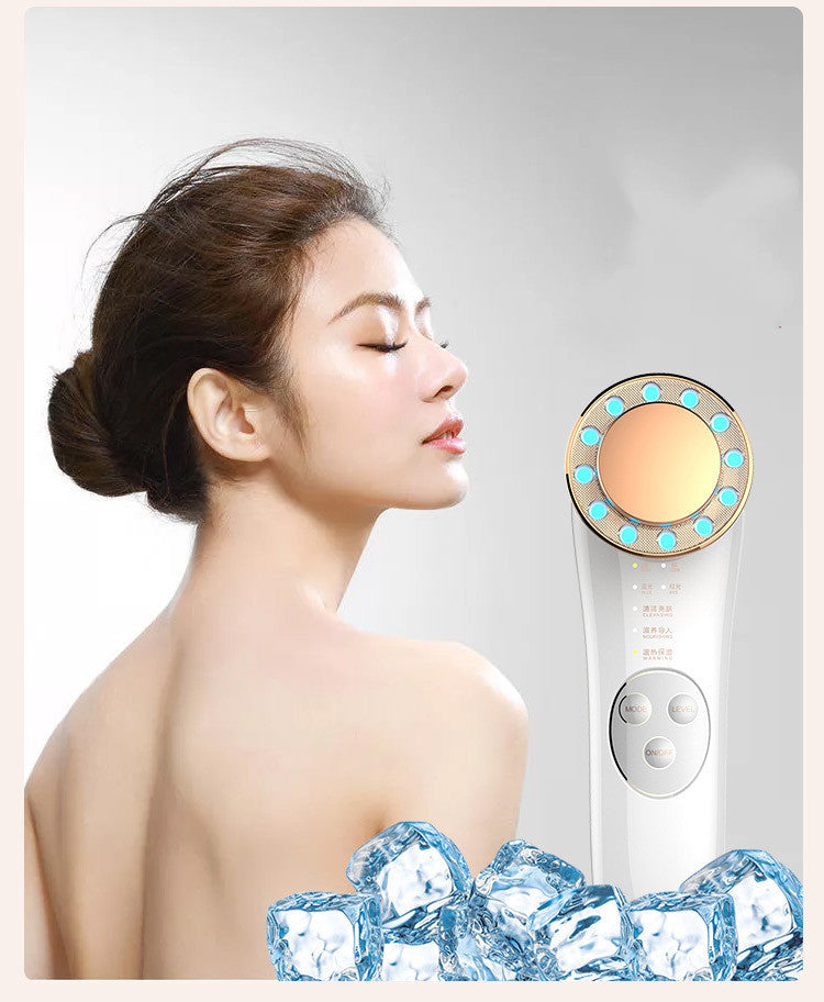 Image of Facial Massager Skin Care Tools 7 In 1 Face Lifting Machine Galvanic Facial Machine Face Tightening Machine For Skin High Frequency Facial Machine