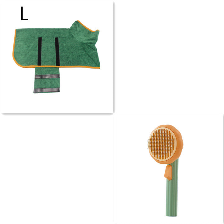 New Pet Cat Brush Hot Sellin Hand-held Steel Wire Self