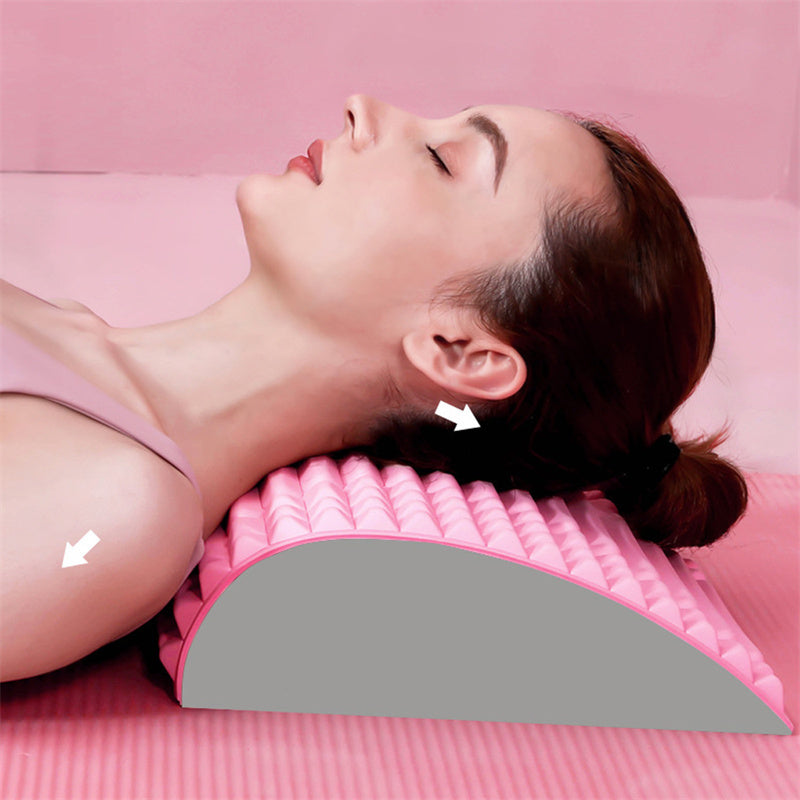 Back Stretcher Pillow Neck Lumbar Support Massager For Netin