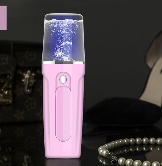 Image of Facial Moisturizing Facial Beauty Apparatus With USB Charging Battery Bank