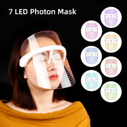 Image of Small Bulb Color Light Mask Beauty Equipment Facial Mask Mac