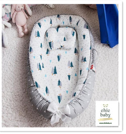 Image of Baby Removable And Washable Bed Crib Portable Crib
