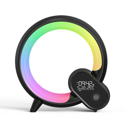 Image of Creative Q Light Analog Sunrise Digital Display Alarm Clock 