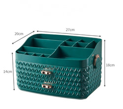 Image of Desktop dustproof cosmetics storage box