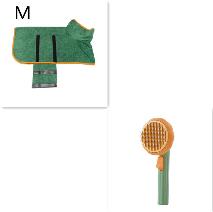 New Pet Cat Brush Hot Sellin Hand-held Steel Wire Self