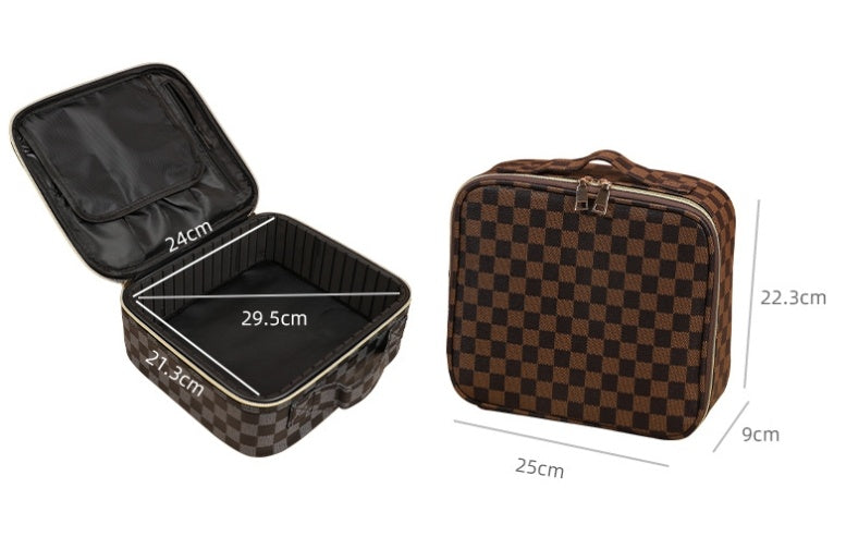 New Cosmetic Case Portable Travel Cosmetics Storage Box Mani