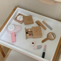 Image of Fashion Wooden Portable Cosmetics Toy Set