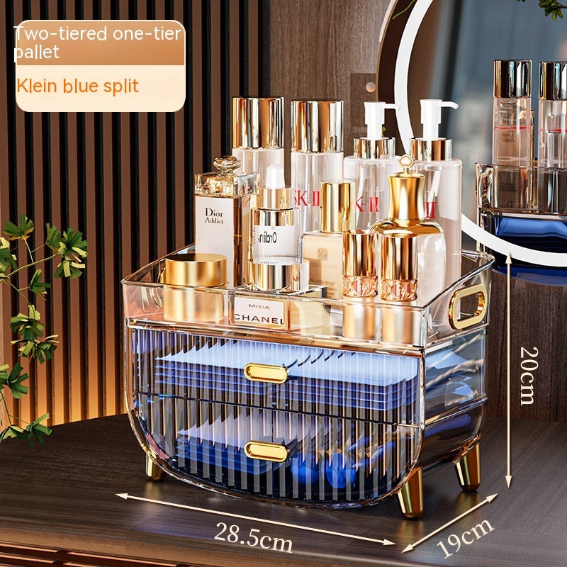 Cosmetics Dustproof Skin Care Products Desktop Storage Rack