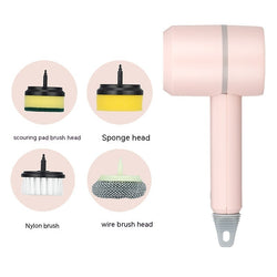 Image of Electric Cleaning Brush Dishwashing Brush Automatic Wireless