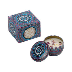 Image of Dried Flower Fragrance Candle Flower Fragrance Incense Candle