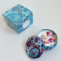 Image of Dried Flower Fragrance Candle Flower Fragrance Incense Candle