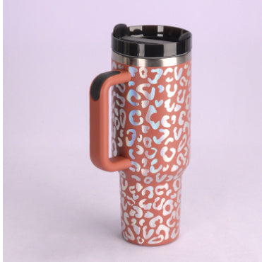  Handle Straw Insulated Stainless Steel