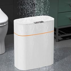 Image of Smart Trash Can With Lid For Bedroom And Living Room Kitchen 
