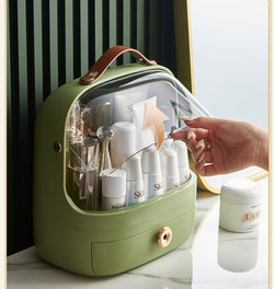 Image of Cosmetics Storage Box Desktop Dust proof Skin Care Products