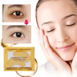 Image of Beauty Gold Crystal Collagen Patches For Eye Anti-Aging Acne