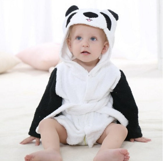 Cartoon Cute Animal Modeling Baby Bath Towels Baby Bathrobes 