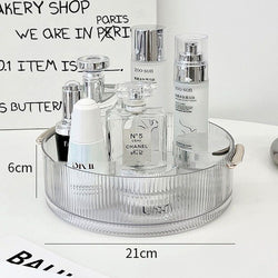 Image of Rotating Cosmetics Storage Box Household Desk