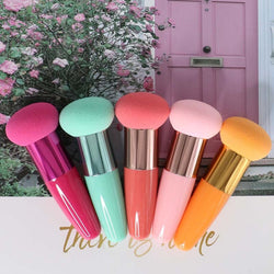 Image of Small Mushroom Beauty Pen Powder Puff Makeup Tools