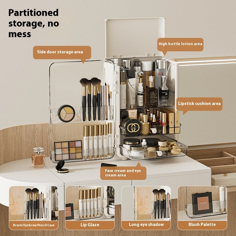 Fashion Personality Dustproof Cosmetics Storage Box