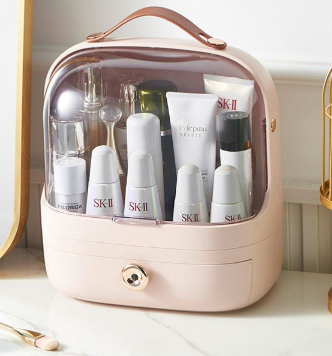 Cosmetics Storage Box Desktop Dust proof Skin Care Products