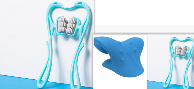 Multifunctional Manual Six-wheel Neck Massager Massage Relie