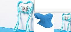 Image of Multifunctional Manual Six-wheel Neck Massager Massage Relie