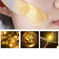 Image of Gold Foil Snail Tear-Off Mask Hydrating cream