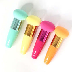 Image of Small Mushroom Beauty Pen Powder Puff Makeup Tools