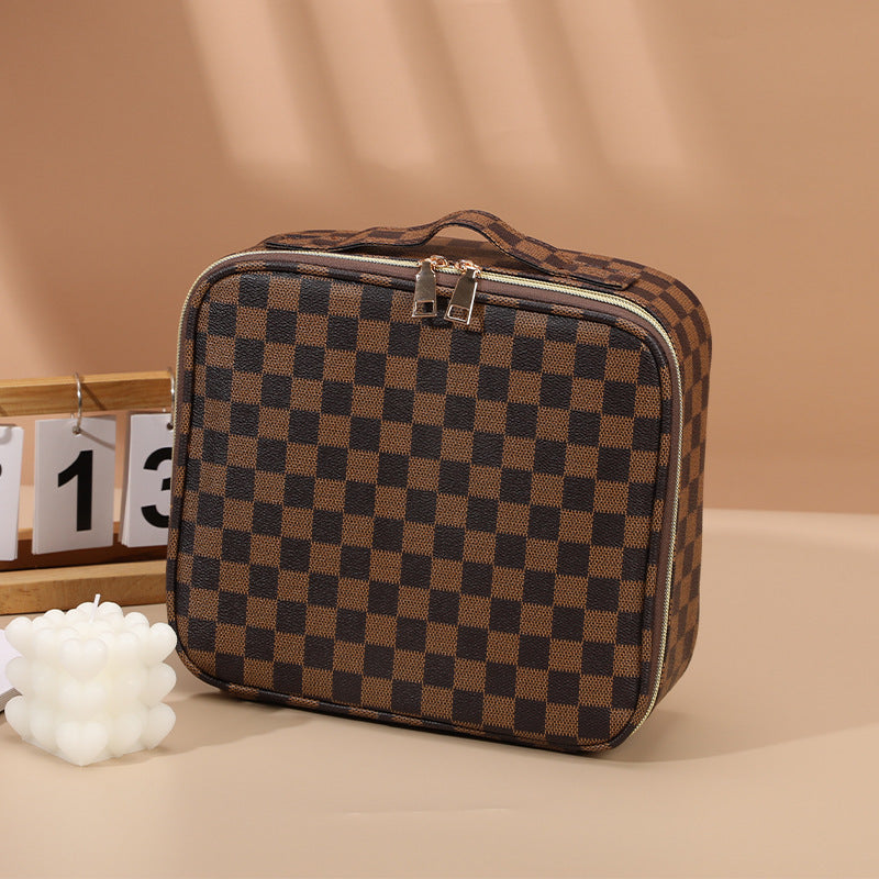 New Cosmetic Case Portable Travel Cosmetics Storage Box Mani