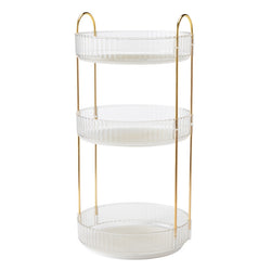 Image of Bathroom Cosmetics Rotating Storage Rack Desktop