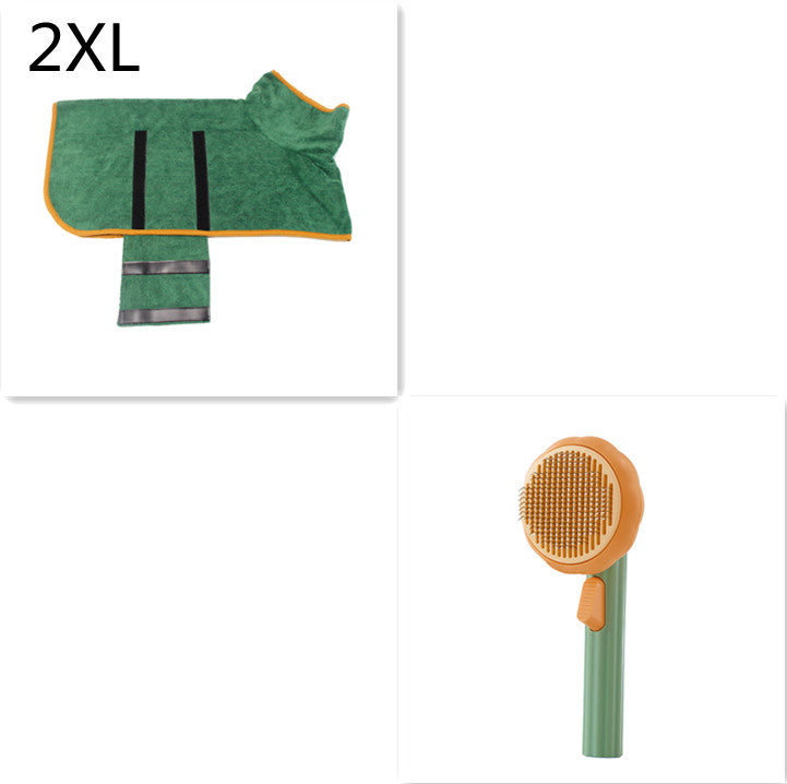 New Pet Cat Brush Hot Sellin Hand-held Steel Wire Self