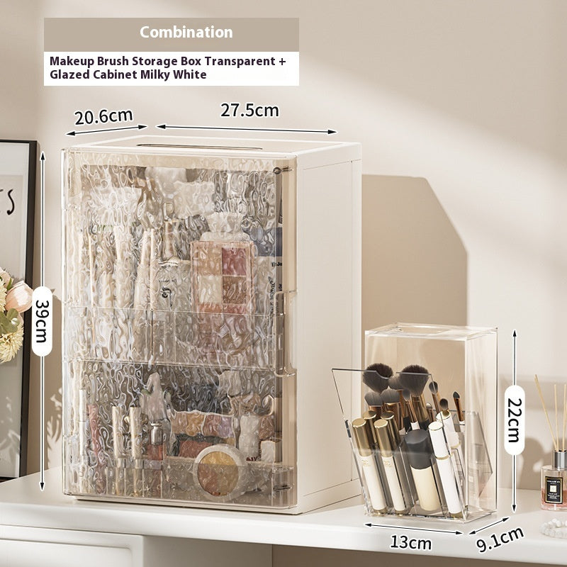 Fashion Personality Dustproof Cosmetics Storage Box