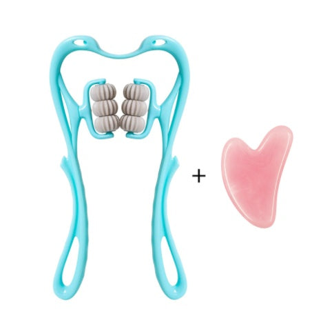 Multifunctional Manual Six-wheel Neck Massager Massage Relie